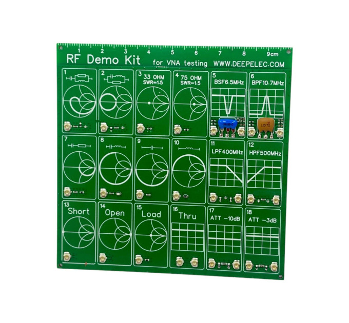 Тестовая плата RF DEMO KIT для VNA Тестовая плата RF DEMO KIT для VNA