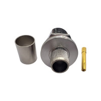 Роз'єм N-Type-Female-bulkhead на кабель RG8 Роз'єм N-Type-Female-bulkhead на кабель RG8