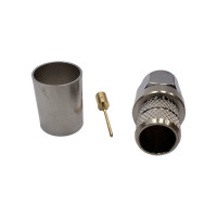 Роз'єм F-Male на кабель RG-213 під обтиск Роз'єм F-Male на кабель RG-213 під обтиск