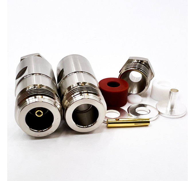 Разъем N-Type-Female на кабель RG-58 под пайку