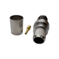 Роз'єм TNC-Female на кабель RG-213 під обтиск Роз'єм TNC-Female на кабель RG-213 під обтиск