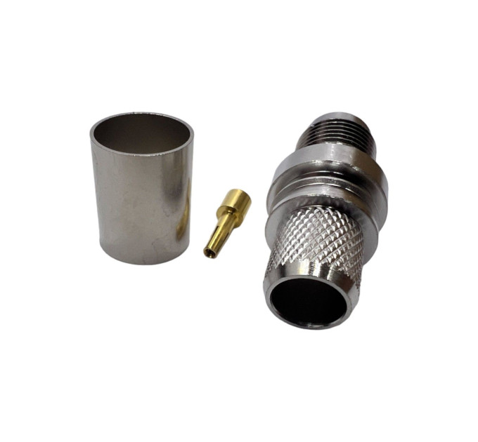 Разъем TNC-Female на кабель RG-213 под обжим