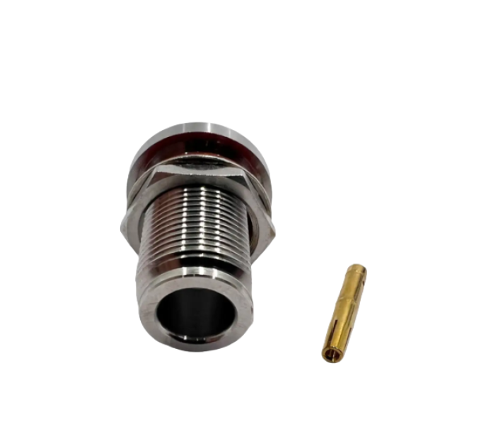 Разъем N-Type-Female-bulkhead мама на кабель LMR-240