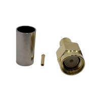 Роз'єм RP-SMA-Male на кабель RG223 під обтиск Роз'єм RP-SMA-Male на кабель RG223 під обтиск