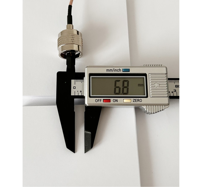 Пігтейл N-Type - Male - SMA male ВЧ кабель перехідник RG316 довжина 30 см