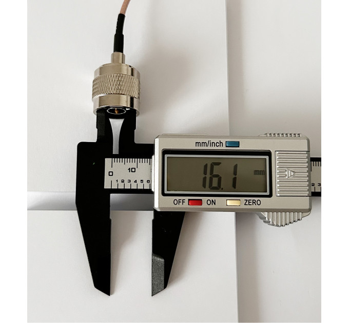 Пигтейл N-Type Male – SMA Male ВЧ кабель-переходник RG316, длина 30 см.