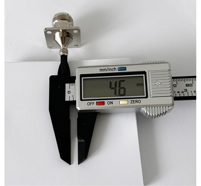 Переходник N-Type-Female - SMA-Female (коннектор мама - мама) фланцевый