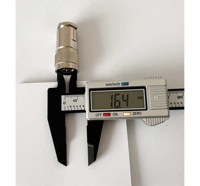 Разъем N-Type-Male на кабель RG-213 под пайку