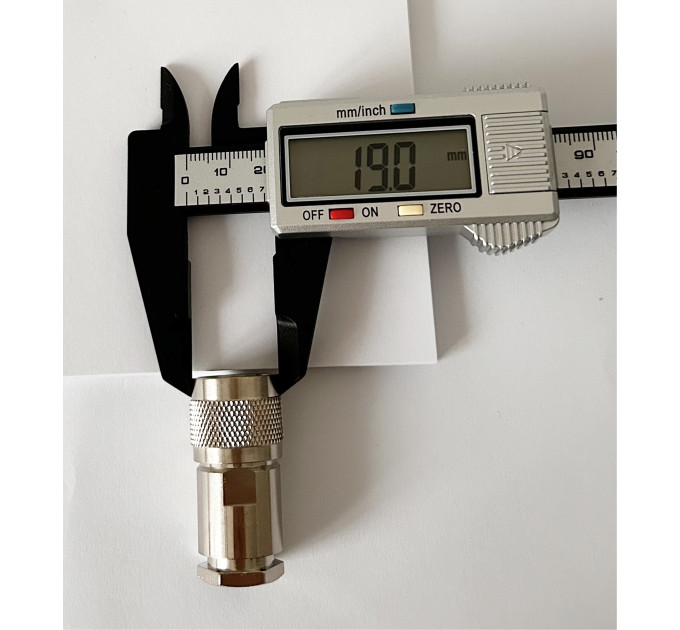 Разъем N-Type-Male на кабель RG-213 под пайку