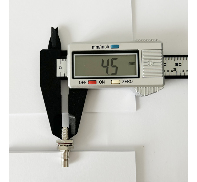 Разъем QMA-Female на кабель RG-58 под обжим