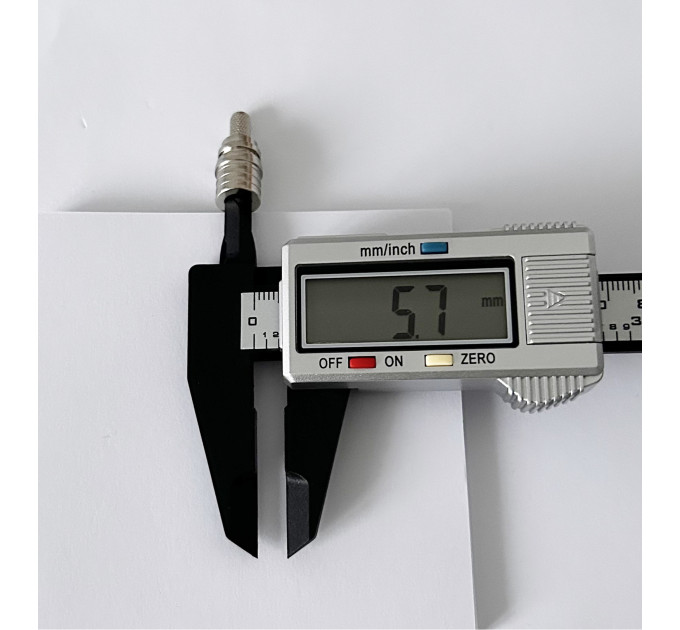 Разъем QMA-Male на кабель RG-58 под обжим