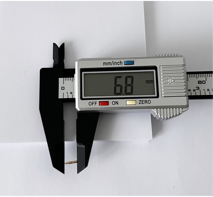 Разъем QMA-Male на кабель RG-58 под обжим