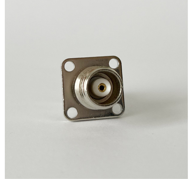 Переходник TNC-Female - TNC-Female (коннектор мама - мама) фланцевый