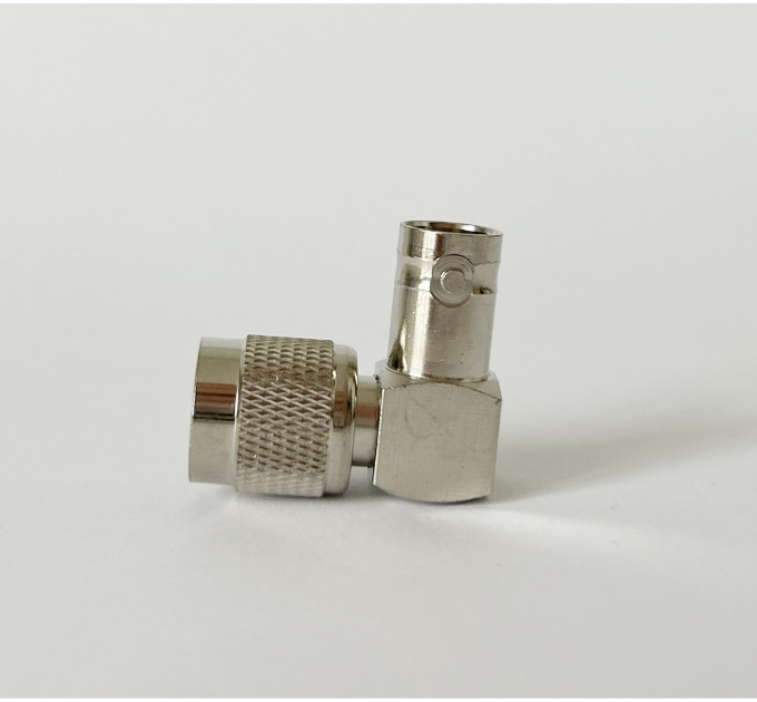 Переходник TNC-Male - BNC-Female 90°(коннектор папа - мама) угловой