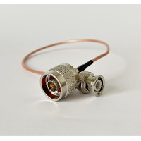 Пігтейл BNC-Male - N-Type-Male ВЧ кабель перехідник RG316 довжина 30 см