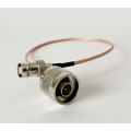 Пигтейл N-Type-Male - BNC-Female ВЧ кабель переходник RG316 длинна 30 см