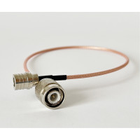 Пигтейл QMA-Male - TNC-Male ВЧ кабель переходник RG316 длинна 30 см