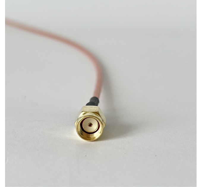 Пигтейл SMA Male - N-Type-Female Flange ВЧ кабель переходник RG400 длинна 30 см