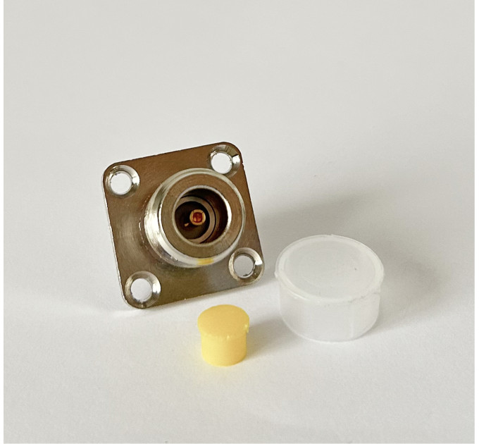 Переходник N-Type-Female - SMA-Female (коннектор мама - мама) фланцевый