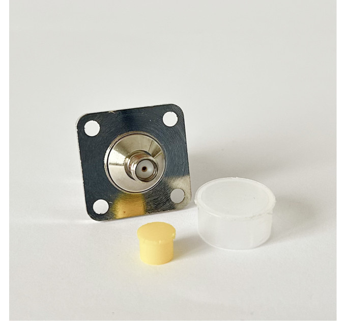 Переходник N-Type-Female - SMA-Female (коннектор мама - мама) фланцевый