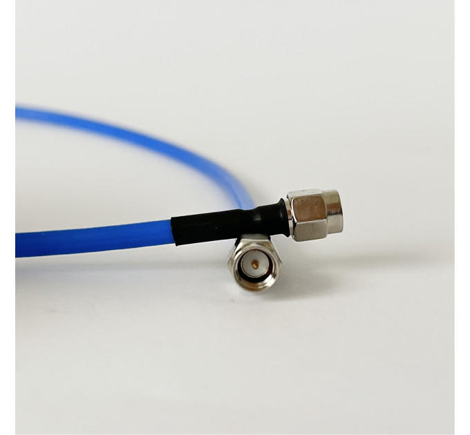 Пигтейл SMA-Male - SMA-Male ВЧ кабель переходник RG402 длина 50 см