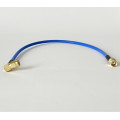 Пигтейл SMA-Male - SMA-Male-90 RG402 ВЧ кабель переходник RG402 длина 30 см угловой
