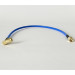 Пигтейл SMA-Male - SMA-Male-90 RG402 ВЧ кабель переходник RG402 длина 30 см угловой
