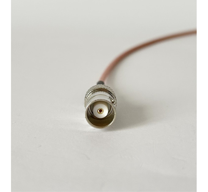 Пигтейл TNC-Male - BNC-Female ВЧ кабель переходник RG316 длинна 30 см