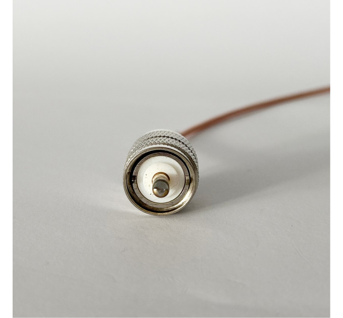 Пигтейл UHF-Male - TNC-Female ВЧ кабель переходник RG316 длинна 30 см