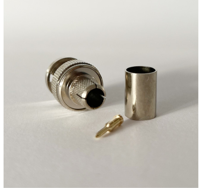 Разъем BNC-male на кабель 5D-FB