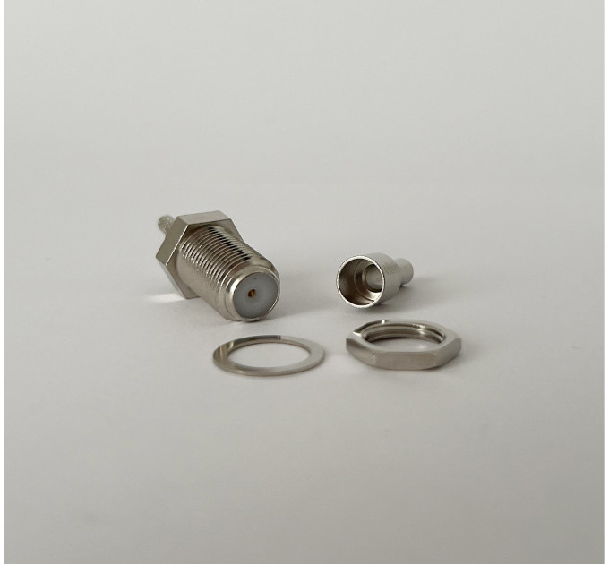 Разъем F-Female на кабель RG174 под обжим