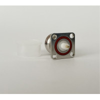 Разъем N-Type Female (мама) фланцевый 17.5*17.5