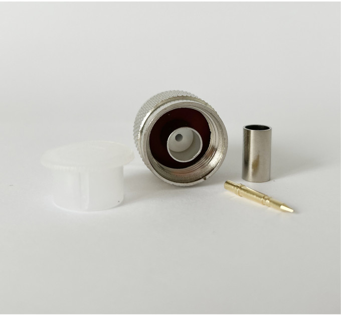 Разъем N-Type-Male на кабель RG400 под обжим