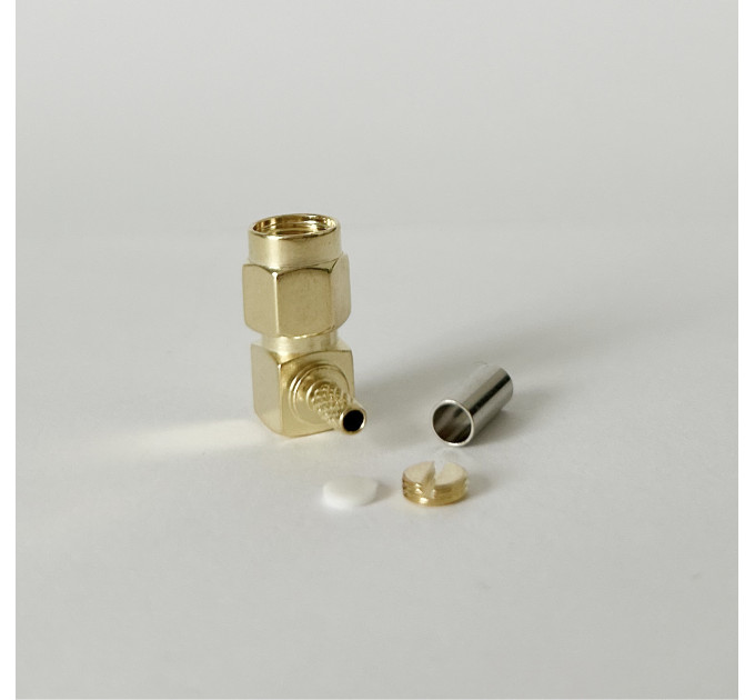 Роз'єм RP-SMA-Female на кабель RG174 під обтиск