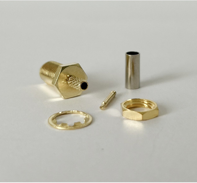 Разъем RP-SMA-Female на кабель RG316 под обжим