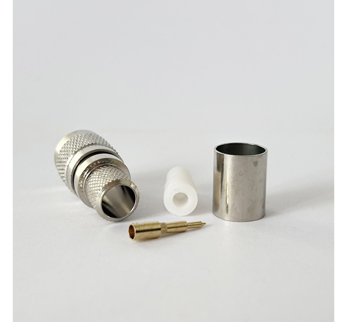 Разъем TNC-Male на кабель RG-213 под обжим