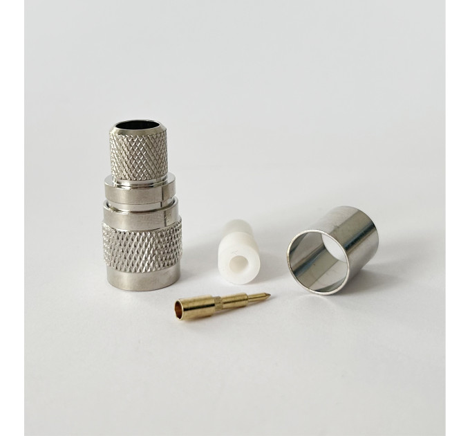 Разъем TNC-Male на кабель RG-213 под обжим