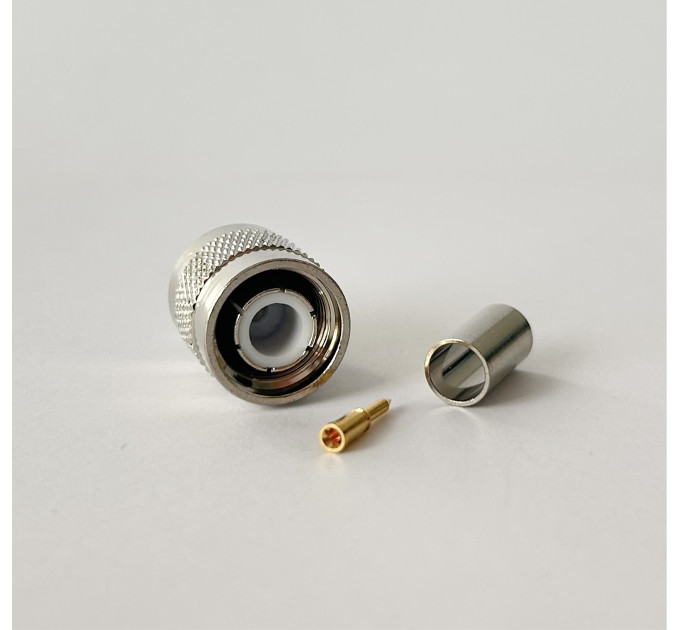 Разъем TNC-Male на кабель RG400 под обжим