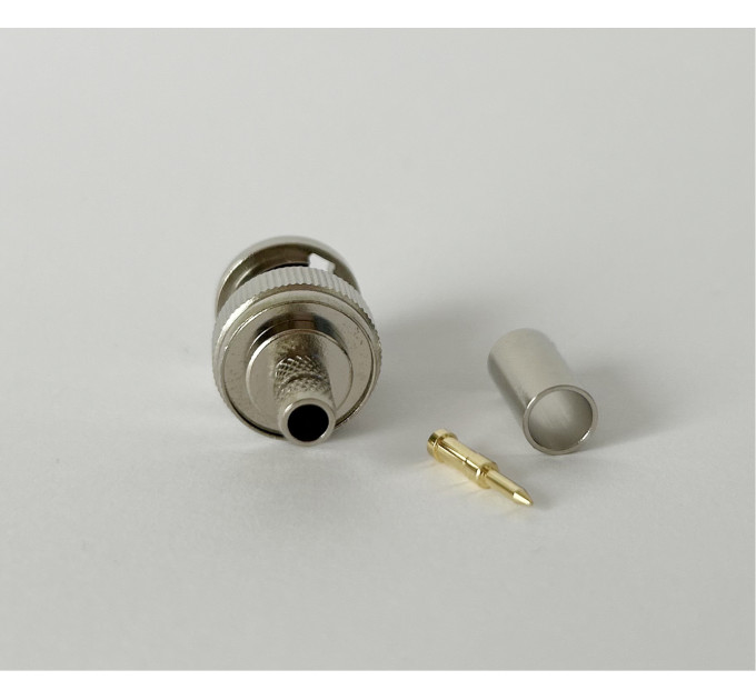 Высокочастотный разъем BNC male 6 crimp (под обжим)