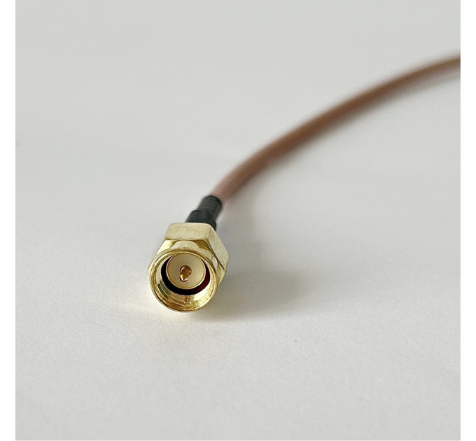 Пигтейл N-Type Male – SMA Male ВЧ кабель-переходник RG316, длина 30 см.