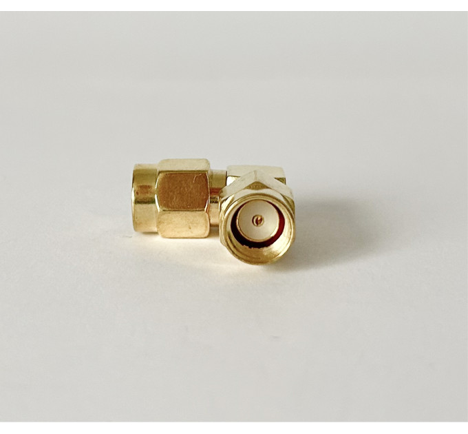 Переходник RP-SMA-Male - RP-SMA-Male (коннектор папа - папа)