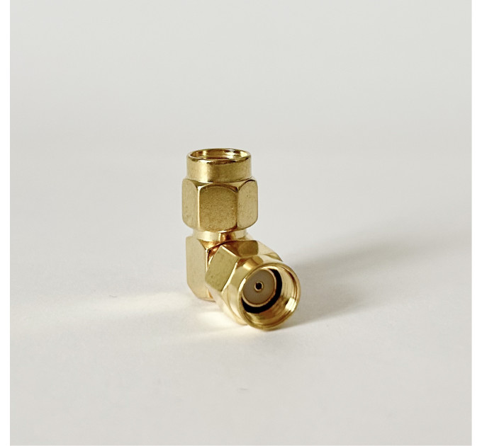 Переходник RP-SMA-Male - RP-SMA-Male (коннектор папа - папа)