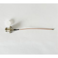 Пигтейл N-Type-Female-Flange - U.FL ВЧ кабель переходник RG178 15 см
