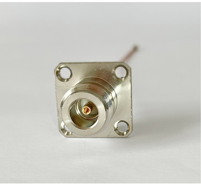 Пигтейл N-Type-Female-Flange - U.FL ВЧ кабель переходник RG178 15 см