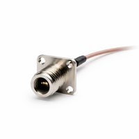 Пігтейл N-Type-Female - No connector ВЧ кабель перехідник RG178 25 см