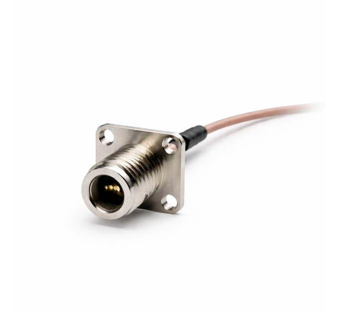 Пігтейл N-Type-Female - No connector ВЧ кабель перехідник RG178 25 см