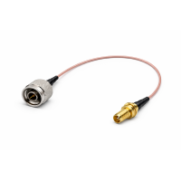 Пигтейл N-Type-Male - RP-SMA-Female ВЧ кабель переходник RG316 длинна 30 см