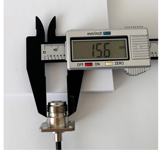 Пигтейл N-Type-Female-Flange - U.FL ВЧ кабель переходник RG178 15 см