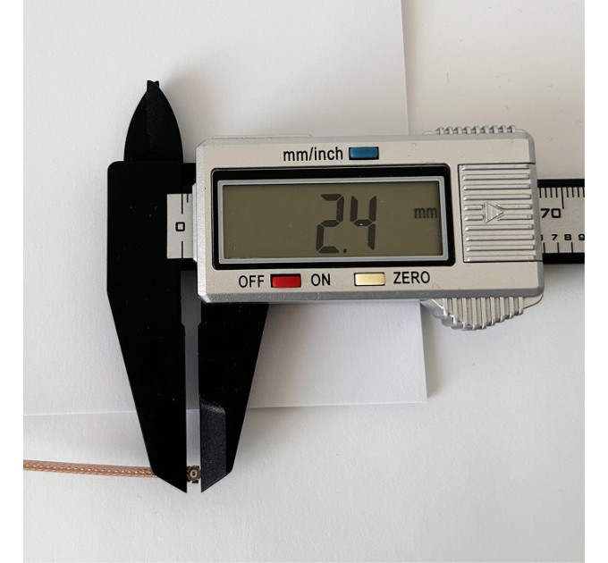 Пігтейл SMA-Male 90° - SMA Male ВЧ кабель перехідник RG316 довжина 30 см кутовий