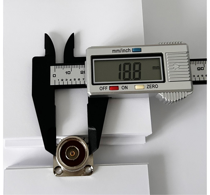 Роз'єм N-Type Male (папа) фланцевий (SBJ1)